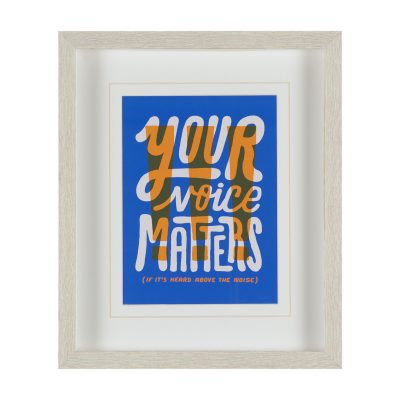 Motivation Mantra II by Michael Mullan Framed Artwork Matted under Glass