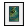 Thousand Islands GO (M) by Mercana Studio Framed Artwork Matted under Glass 1 0105822 16069 A
