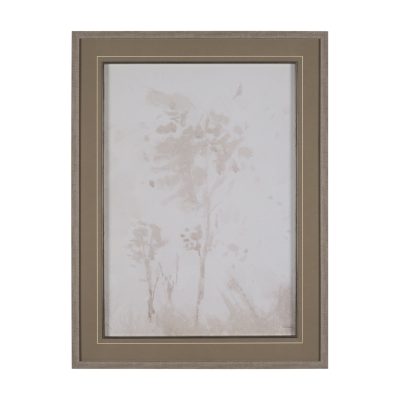 Quiet Canopy II by Mercana Studio Hand-Embellished Framed Artwork Matted under Glass