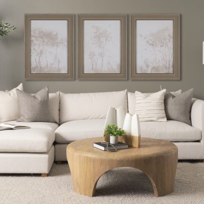 Alternative view of Quiet Canopy II by Mercana Studio Hand-Embellished Framed Artwork Matted under Glass