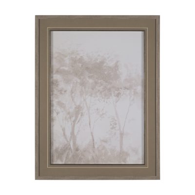 Quiet Canopy I by Mercana Studio Hand-Embellished Framed Artwork Matted under Glass