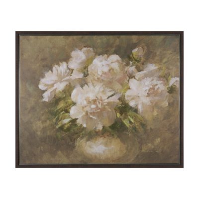 Full Bloom by Mercana Studio Hand Embelished Textured Framed Canvas Artwork