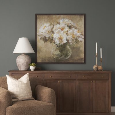 Alternative view of Resilient Bloom by Mercana Studio Hand Embelished Textured Framed Canvas Artwork