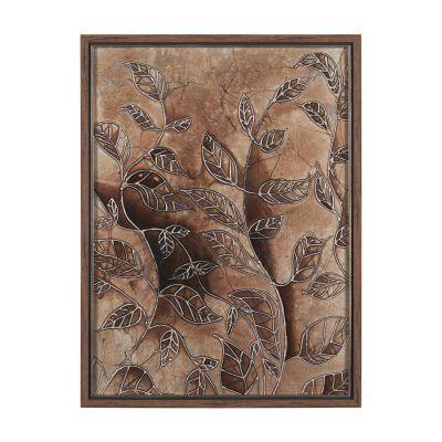 Bronze Beauty I by Studio M a handmade Original Framed 3D Textured Artwork
