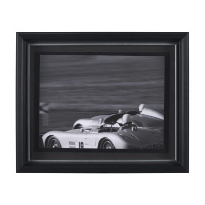 Neck and Neck by Ben Wood a Hand Embellished Framed Photo Art Print Matted under Glass