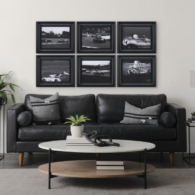 Alternative view of The Curve by Ben Wood a Hand Embellished Framed Photo Art Print Matted under Glass