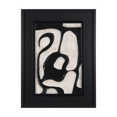 Webs of Ink by Studio M a handmade Original Framed Artwork under Glass