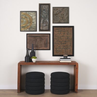 Alternative view of Ing (Set of 5) by Mercana Studio a Hand Embellished Framed Art Print