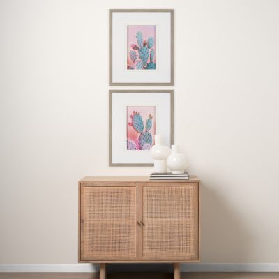 Alternative view of Blush Botanicals - Spines by Philippe Hugonnard a Hand Embellished Framed Photo Art Print Matted und