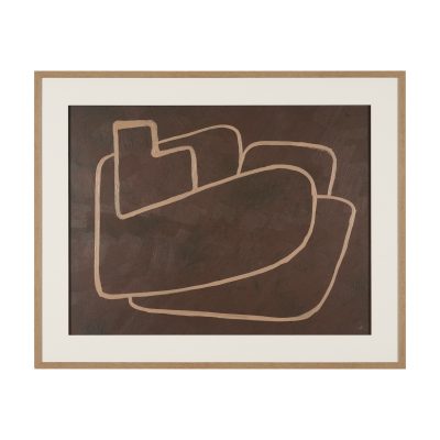 Fusion I by Mercana Studio Hand Embelished Textured Framed Artwork Matted under Glass