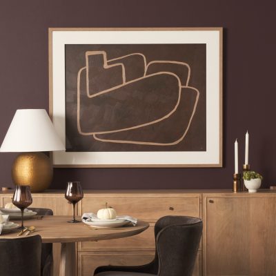 Alternative view of Fusion I by Mercana Studio Hand Embelished Textured Framed Artwork Matted under Glass