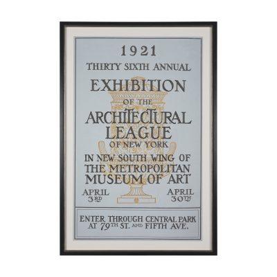 Ephemera Architecture by The Vintage Collection Hand Embelished Framed Artwork Matted under Glass