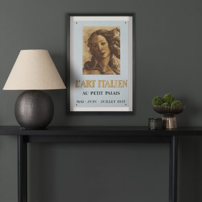 Alternative view of Ephemera L'Art by The Vintage Collection Hand Embelished Textured Framed Artwork Matted under Glass