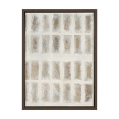 Sand & Structure II by Mercana Studio Handmade Original Framed Artwork Matted under Glass