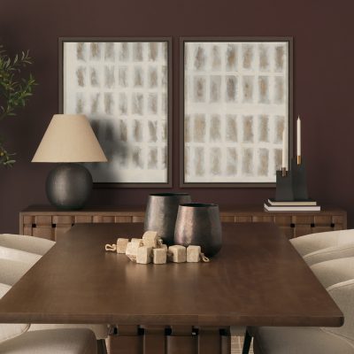 Alternative view of Sand & Structure II by Mercana Studio Handmade Original Framed Artwork Matted under Glass