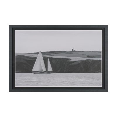 Maritime Meander by Ben Wood Hand Embelished Framed Art Print Matted under Glass