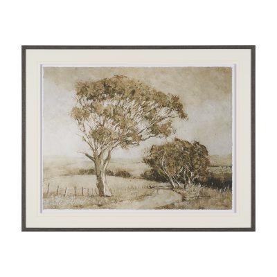 Timeless Vista I by Mercana Studio Textured Framed Artwork Matted under Glass