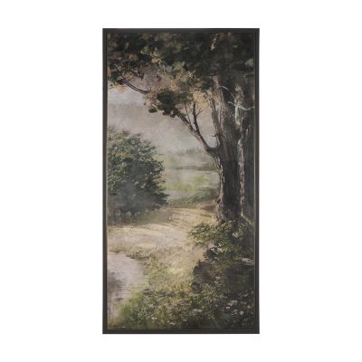 Silent Forest III by Mercana Studio Hand Embelished Textured Framed Canvas Artwork