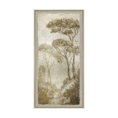 Timeless Vista III by Mercana Studio Hand Embelished Textured Framed Canvas Artwork
