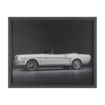 Ford Mustang Convertible1964 by Tal Paz-Fridman Frame Art Print under Glass