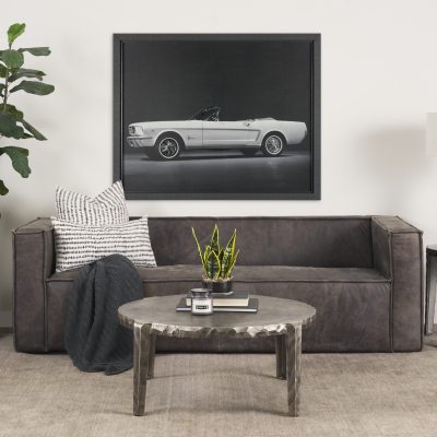 Alternative view of Ford Mustang Convertible1964 by Tal Paz-Fridman Frame Art Print under Glass