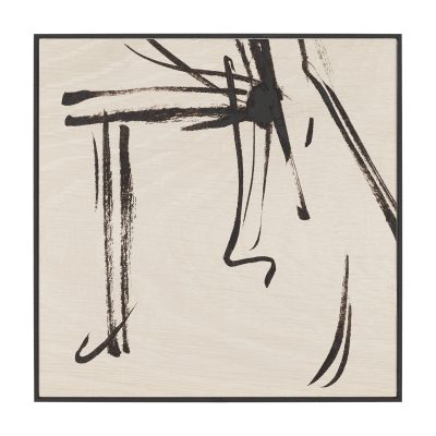 Sculptured Chaos VII by Mercana Studio Hand Embellished Textured Framed Artwork