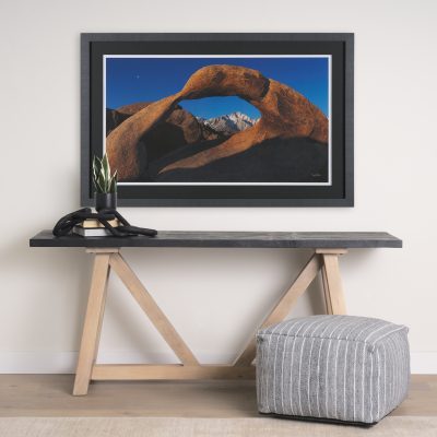 Alternative view of Mobius Morning by Gary Blatter Hand Embelished Framed Art Print Matted under Glass