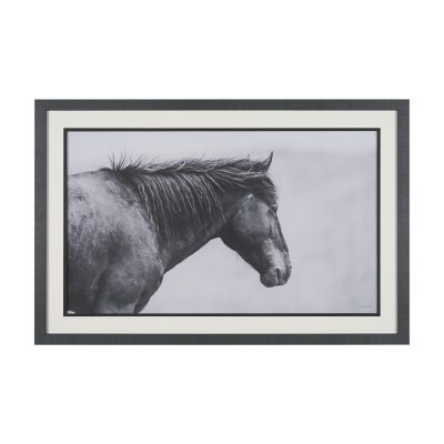 Silent Gaze by Chad Mackay Framed Art Print Matted under Glass