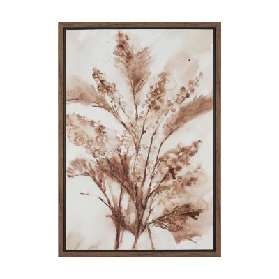 Fieldspoke II by Mercana Studio Hand Embelished Textured Framed Canvas Artwork