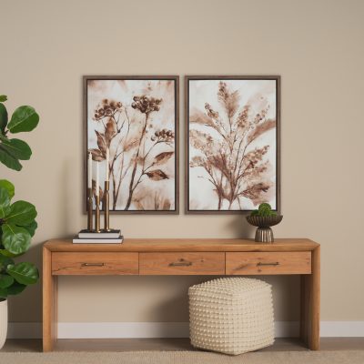 Alternative view of Fieldspoke II by Mercana Studio Hand Embelished Textured Framed Canvas Artwork