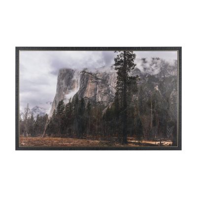 Misty Mountain by Gary Blatter Hand Embelished Textured Framed Canvas Art Print